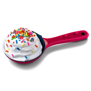 Ice Cream Scoop With Sprinkles Png Cpr43 PNG Image