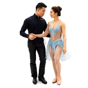 Ice Dancing Elegance PNG Hmi2 PNG