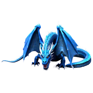 Ice Dragon Clipart Png 06282024 PNG Image