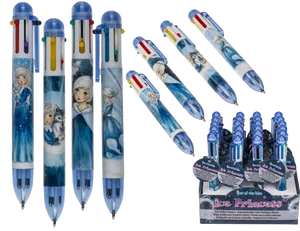 Ice Princess Multi Color Pens Display PNG Image