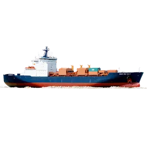 Icebreaker Cargo Ship Png Bpp3 PNG Image