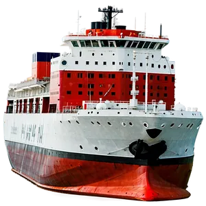 Icebreaker Cargo Ship Png Cso PNG Image