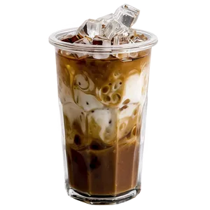 Iced Coffee With Cinnamon Png Jtj PNG Image