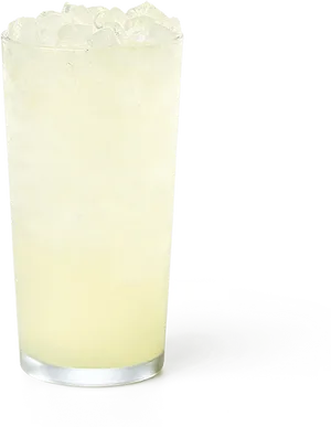 Iced Lemonade Glass PNG