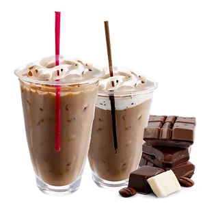 Iced Mocha Coffee Png Ywn PNG Image