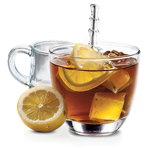 Iced Tea With Ginger Zest Png 06242024 PNG Image