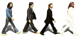 Iconic Abbey Road Crosswalk PNG Image