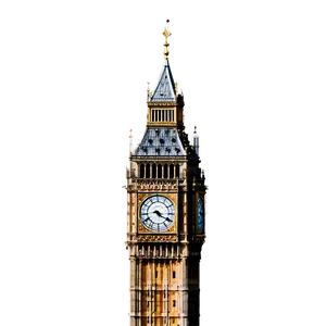 Iconic Big Ben Tower Png Urw PNG Image