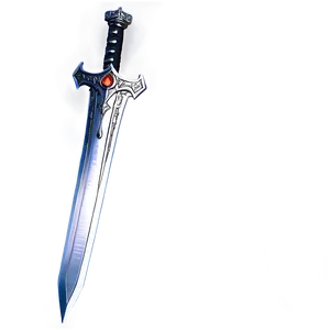 Iconic Buster Sword Artwork Png Xfx89 PNG Image