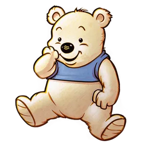 Iconic Classic Pooh Art Png 34 PNG Image