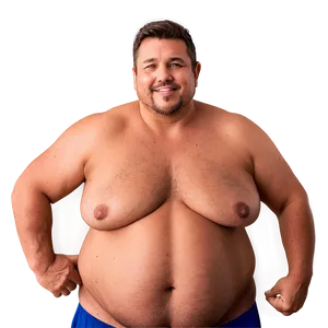 Iconic Dad Bod Pose Png 06282024 PNG Image