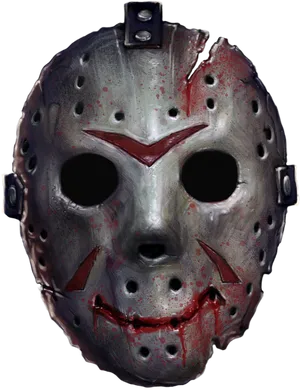 Iconic Horror Movie Mask PNG Image