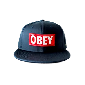 Iconic Obey Logo Hat Png 06262024 PNG Image