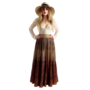 Iconic Stevie Nicks Outfit Png 06252024 PNG Image