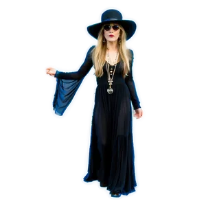 Iconic Stevie Nicks Outfit Png 65 PNG Image