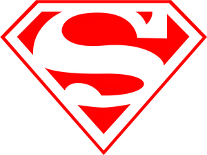 Iconic Superman Logo PNG Image