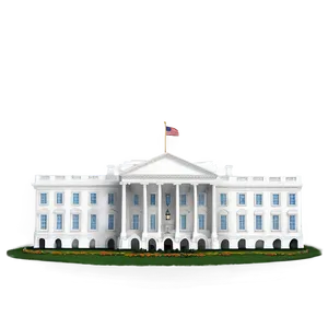 Iconic White House Facade Png 50 PNG Image