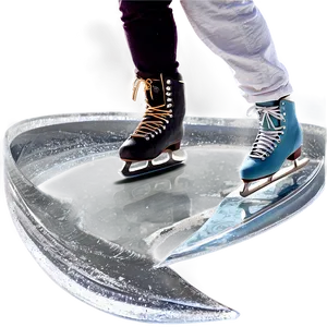 Icy Skating Journey PNG 06122024 PNG