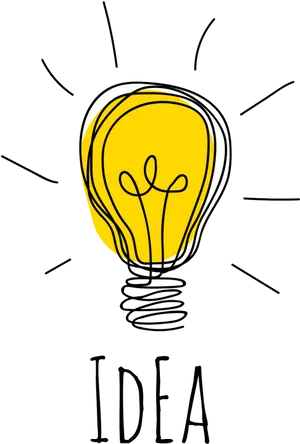 Illuminated_ Idea_ Concept PNG Image