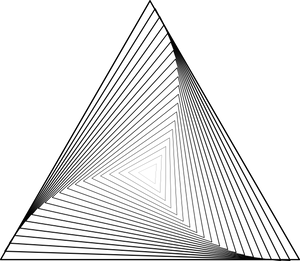 Impossible Triangle Illusion PNG Image