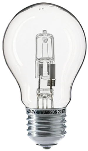 Incandescent Bulb Close Up PNG
