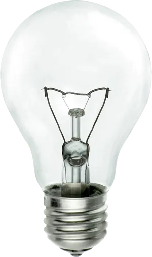 Incandescent Light Bulb Illumination PNG Image