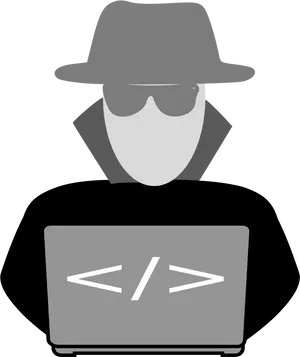 Incognito Hackerat Work PNG Image