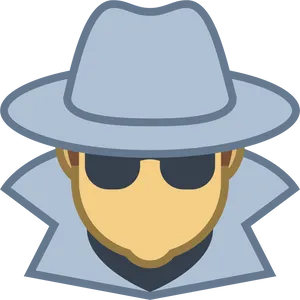 Incognito Spy Icon PNG Image