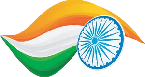 India National Flag Graphic PNG Image