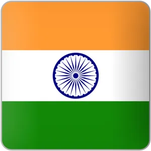 India National Flag Graphic PNG Image