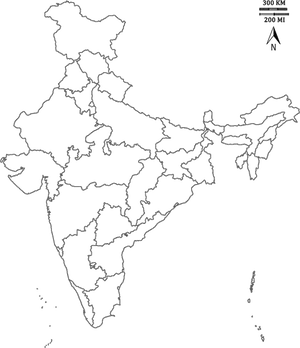 India_ Outline_ Map_ Vector PNG Image