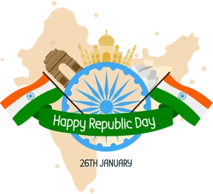 India Republic Day Celebration PNG Image