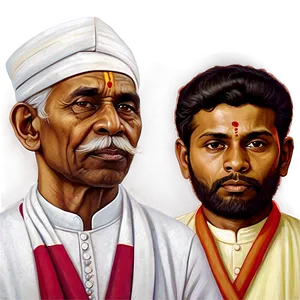 Indian Independence Movement Leaders Png Ati PNG Image