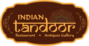 Indian Tandoor Restaurant Antiques Gallery Logo PNG Image