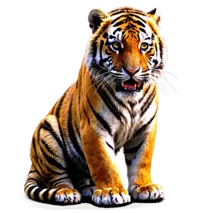 Indian Tiger Wildlife Png Ipd89 PNG Image