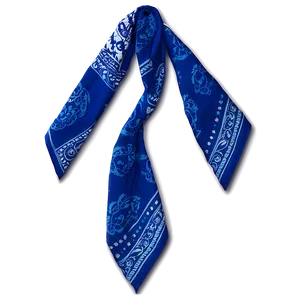 Indigo Bandana Background Png Aar88 PNG Image