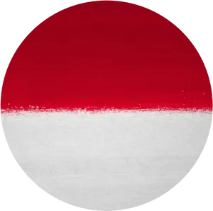 Indonesian_ Flag_ Circle PNG Image