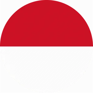 Indonesian Flag Graphic PNG Image