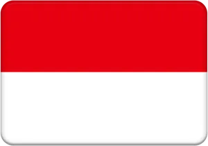 Indonesian_ Flag_ Horizontal_ Bicolor PNG Image