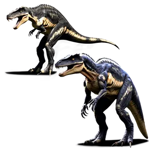 Indoraptor Dino Profile Png Gey PNG Image