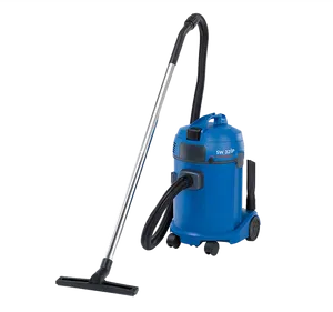 Industrial Blue Wet Dry Vacuum Cleaner PNG Image