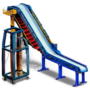 Industrial Conveyor Belt Png 38 PNG Image