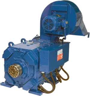 Industrial Electric Motor PNG Image