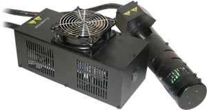 Industrial Laser System Unit PNG Image