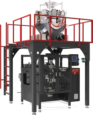 Industrial Packaging Machine PNG Image