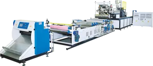 Industrial Paper Printing Machine PNG Image