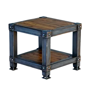 Industrial Style End Table Png 99 PNG Image