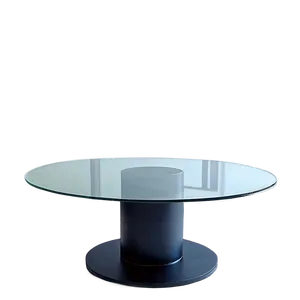 Industrial Style Glass Table Png Stk2 PNG Image