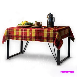 Industrial Style Table Cloth Png Tgj12 PNG Image