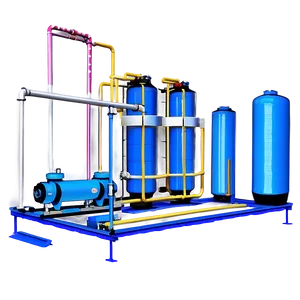 Industrial Water Filtration System Png Hwn3 PNG Image